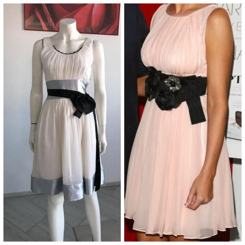 Vintage Silk Cocktail Dress CHLOE Style
